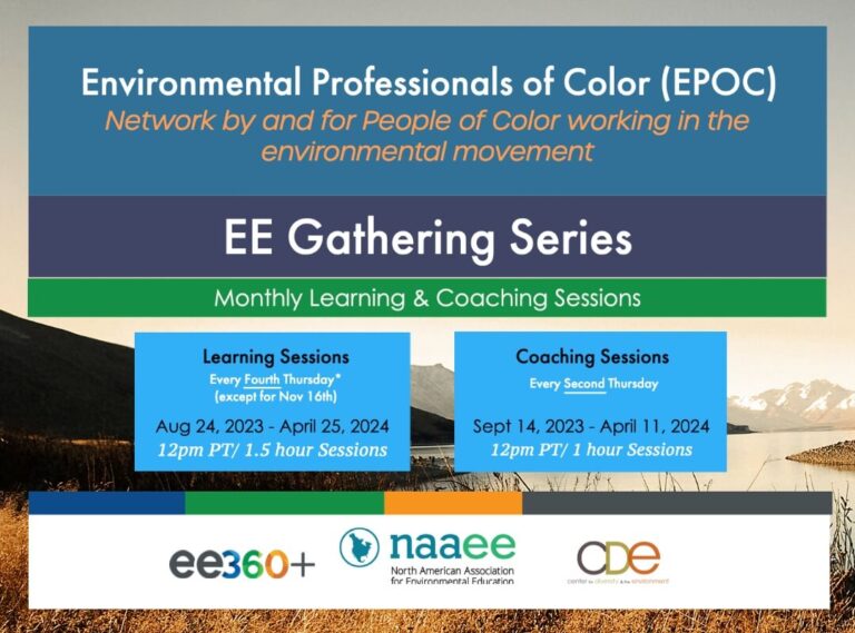 Environmental Professionals of Color (EPOC) EE Gathering Series